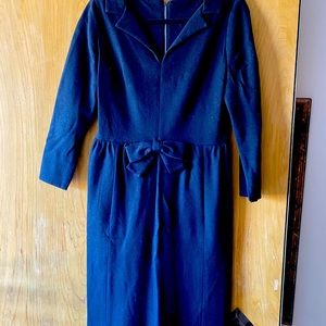 Women’s classic black vintage dress